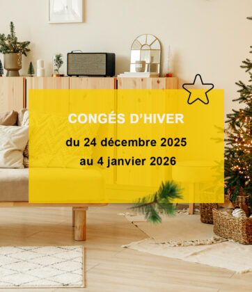 Fermeture fin d&rsquo;année